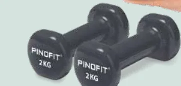 PINOFIT® Dumbbells (PVC-coated)